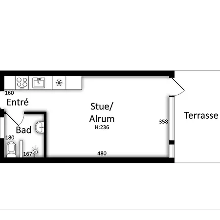 Lovely Consumption Included Apartment